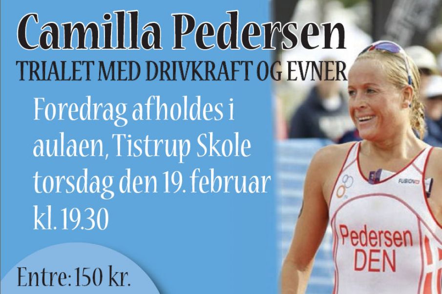 Camilla Pedersen - TRIALET MED DRIVKRAFT OG EVNER