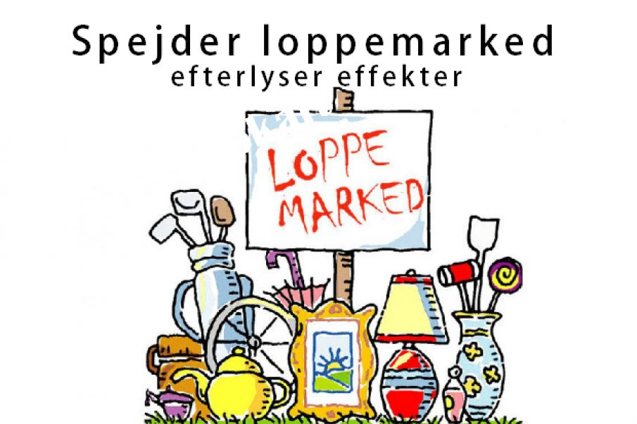 Tistrupspejdernes - Loppemarked