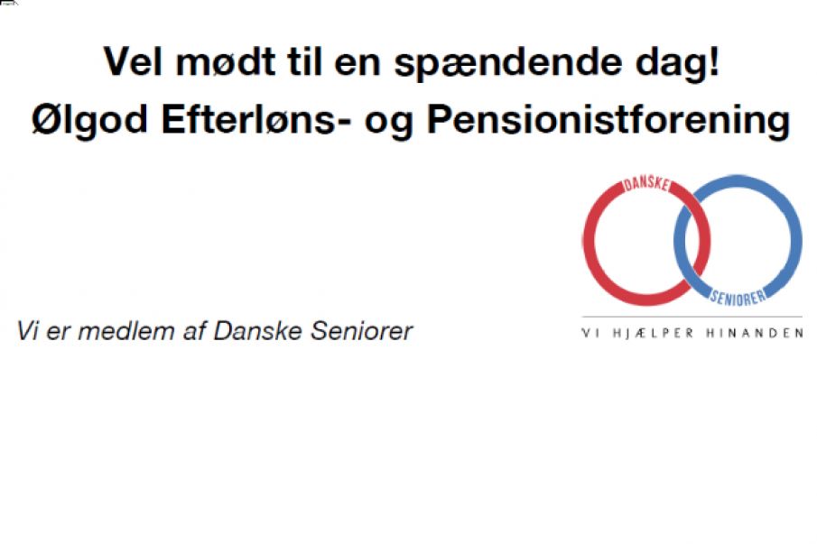 Ølgod Pensionistforening inviterer på tur til Fyn