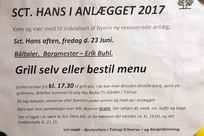 Kom og vær med til indvielsen af byens nye renoverede anlæg.