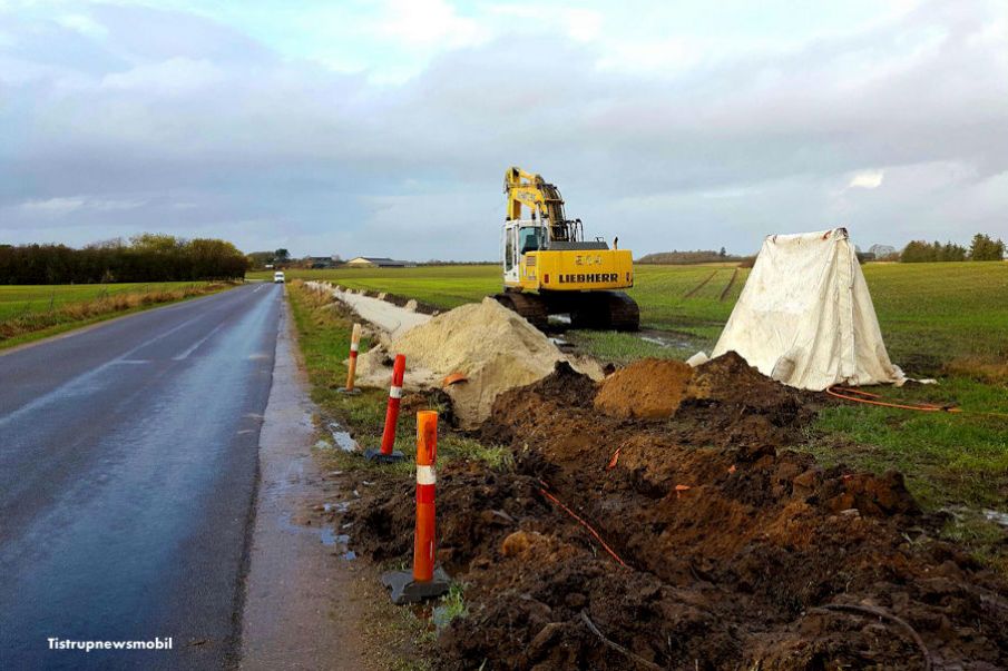 Hodde/Tistrup. Cykelsti i 2 etaper – Se med her..