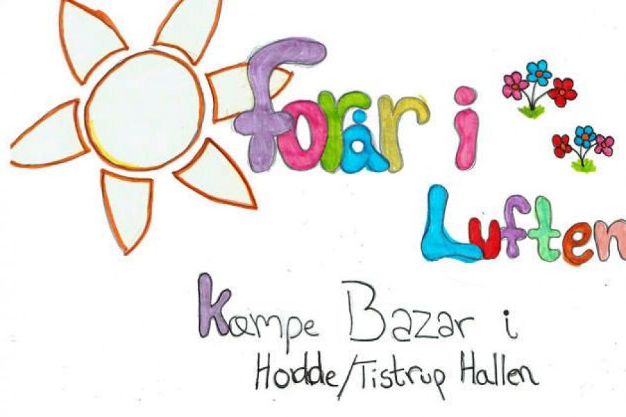 Kæmpe Bazar i Hodde Tistrup Hallen..