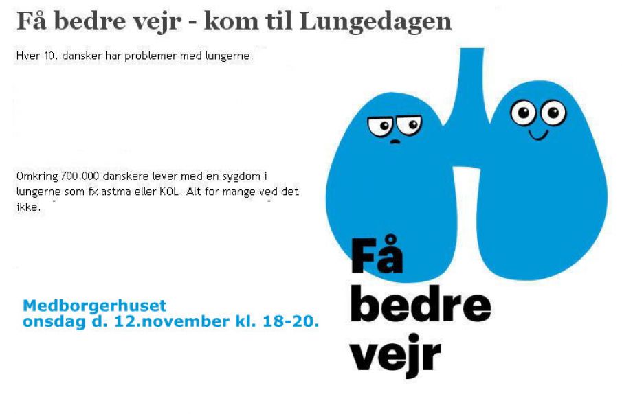 Fokus på lungesygdommen KOL.