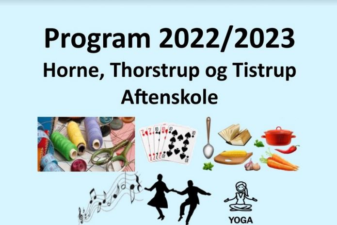 Program for FTF Tistrup 2022/2023