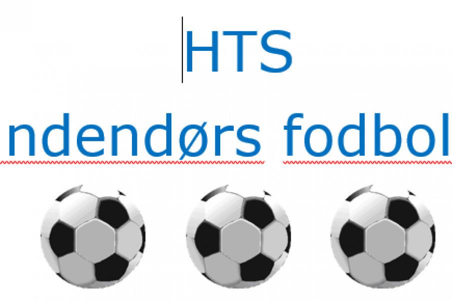 HTS Indendørs fodbold