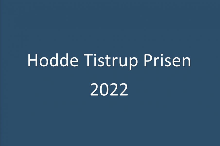 6. kandidater er normineret til Hodde Tistrup Prisen 2022