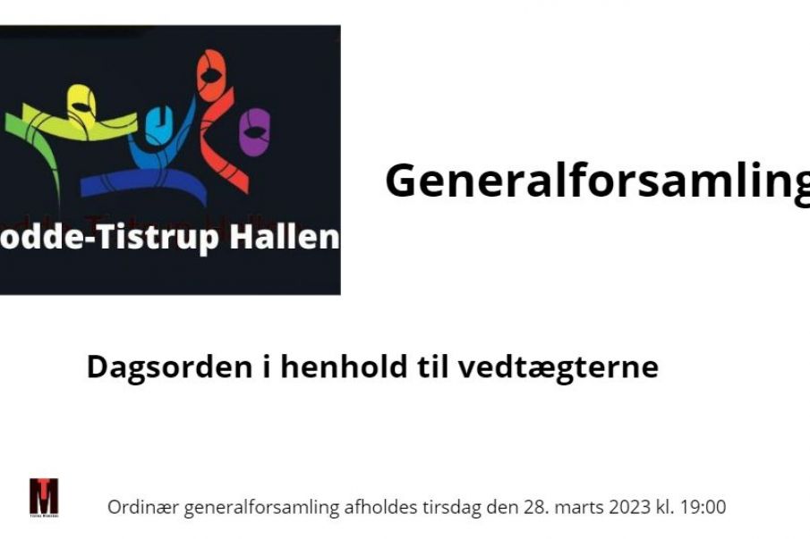 Generalforsamling HTHallen