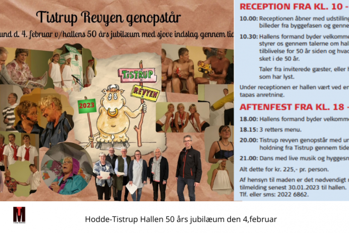 Hodde Tistrup Hallen fejrer 50 år