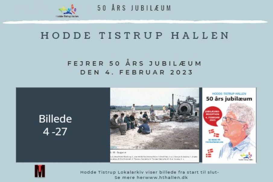 Hodde Tistrup Hallen fejrer 50 år