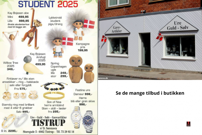 Nyheder fra Tistrup Gave, Guld og Sølv