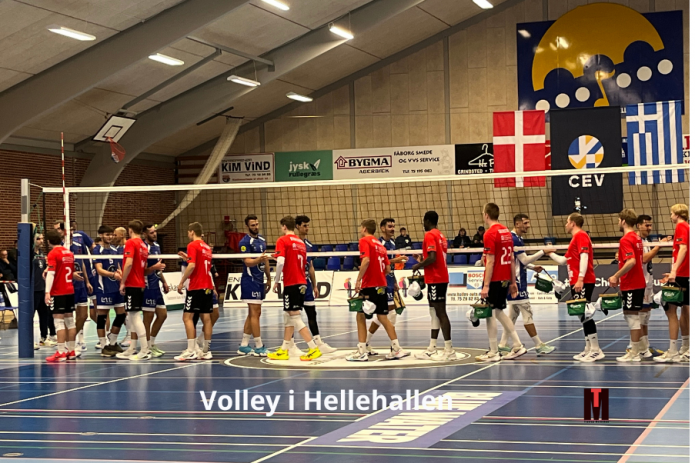 Volleyball i Hellehallen