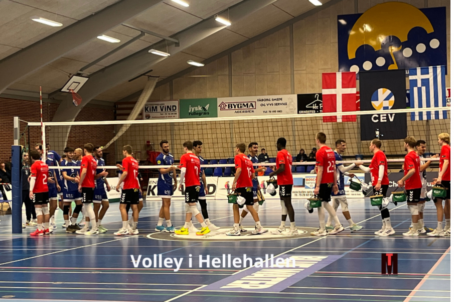 Volleyball i Hellehallen