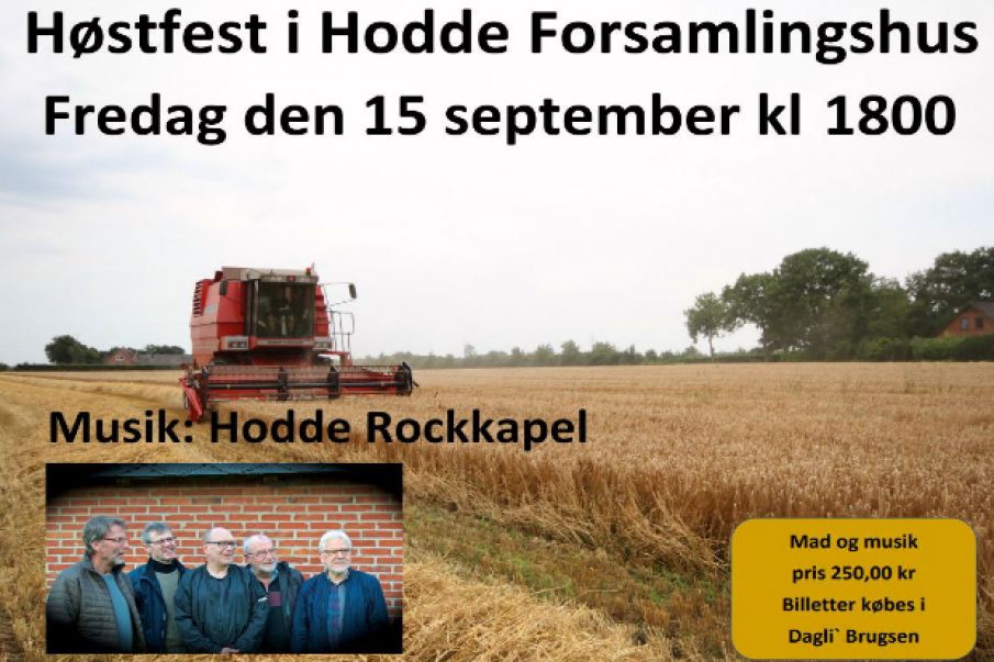 Høstfest Hodde Forsamlingshus