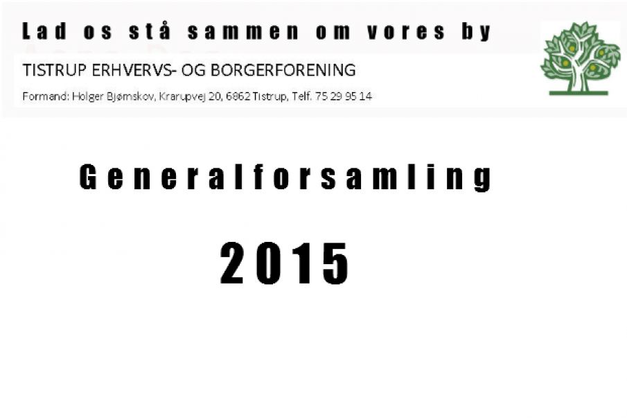 Generalforsamling TEB 2015