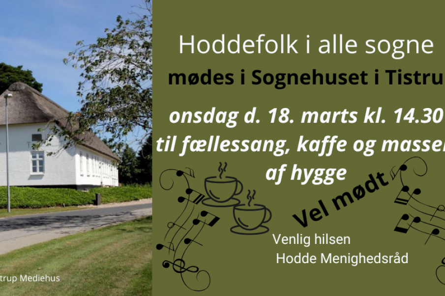 En eftermiddag med sang og samvær i sognet