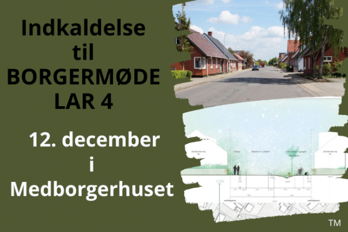 Nyt borgermøde d. 12. december kl. 17.00