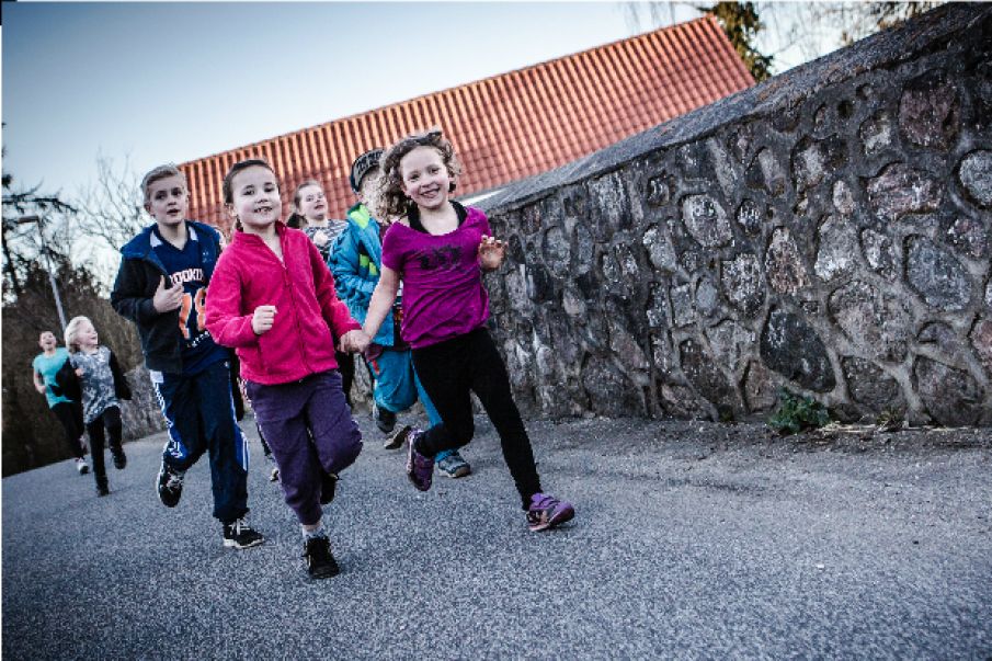 Mød op og hep når helhedsskolen på Tistrup Skole løber for børn med kræft