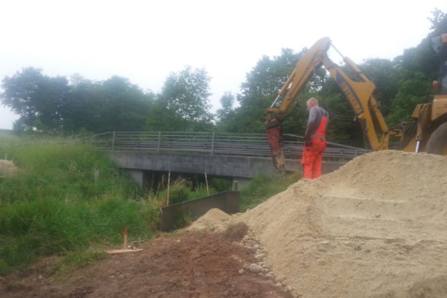 Cykelstien mellem Tistrup og Hodde