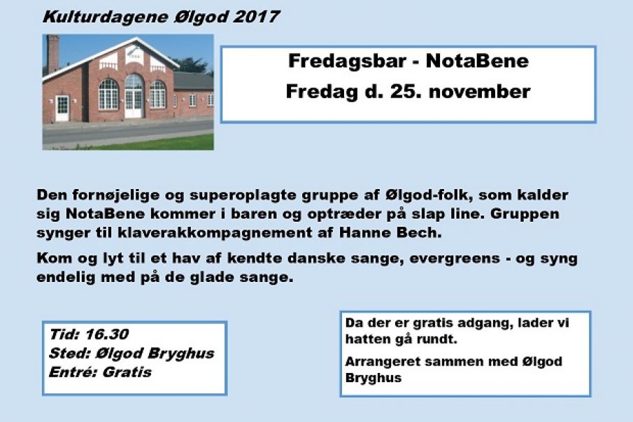 Kulturdagene Ølgod 2017