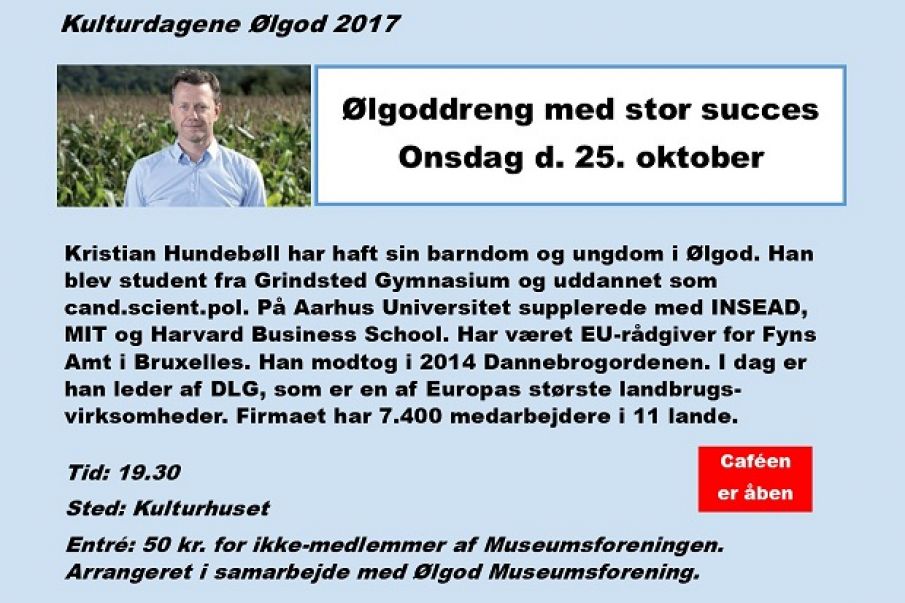 Kulturdagene Ølgod 2017