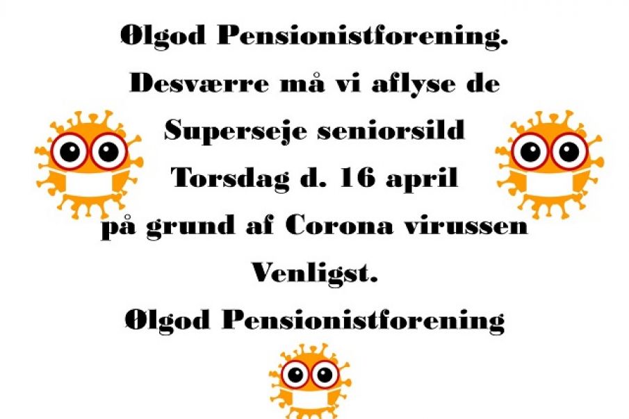 Ølgod Pensionistforening og Covid 19