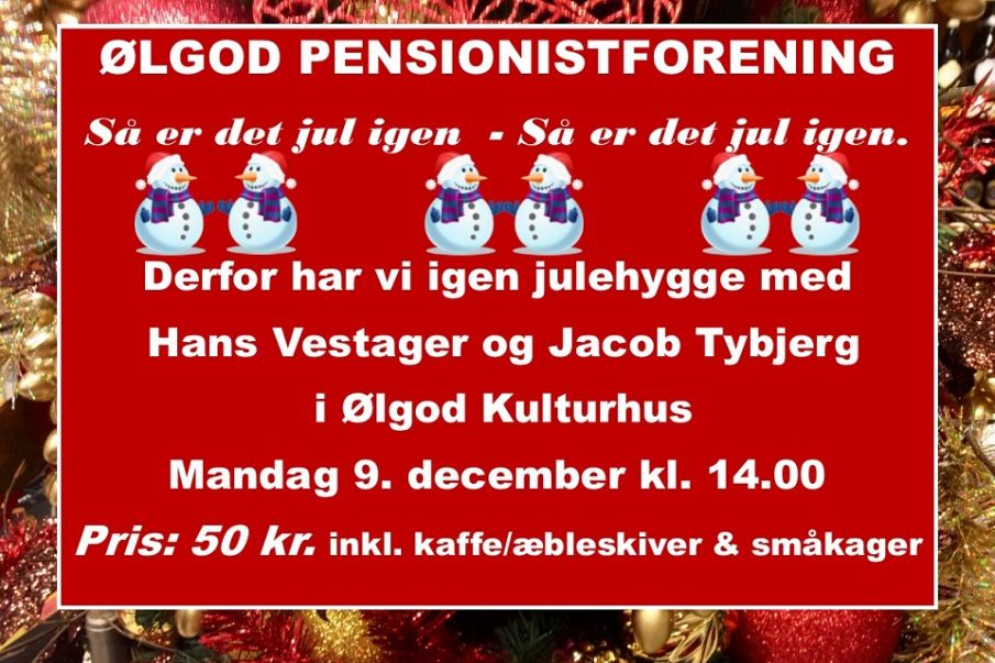 Invitation til julehygge 