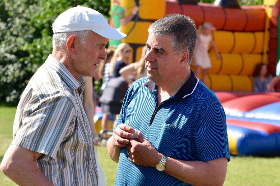 Claus Christensen besøgte Sig sportsfest