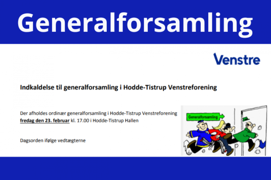 Indkaldelse til generalforsamling