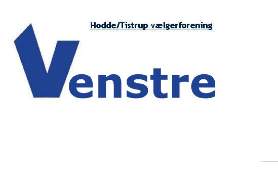 Opstillingsmøde i Hodde – Tistrup Venstreforening