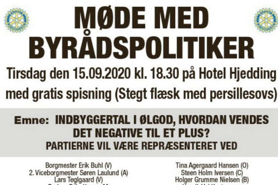 Spis stegt flæsk med dine lokale politikere