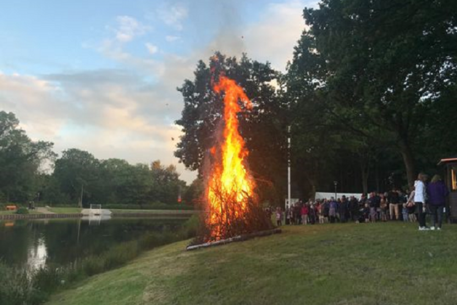 Midsommerfest i Tistrup anlæg