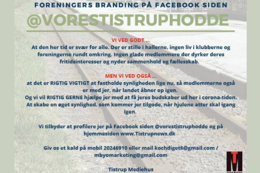 FORENINGERS BRANDING PÅ FACEBOOK SIDEN