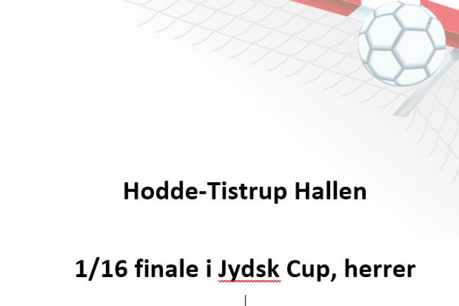 1/16 finale i Jydsk Cup, herrer