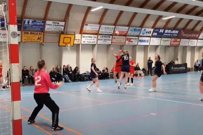 Video:Landskamp mellem Dame Døvelandsholdet og Tistrup/CØ05 