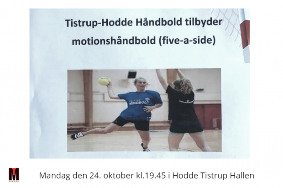 THGU tilbyder motionshåndbold