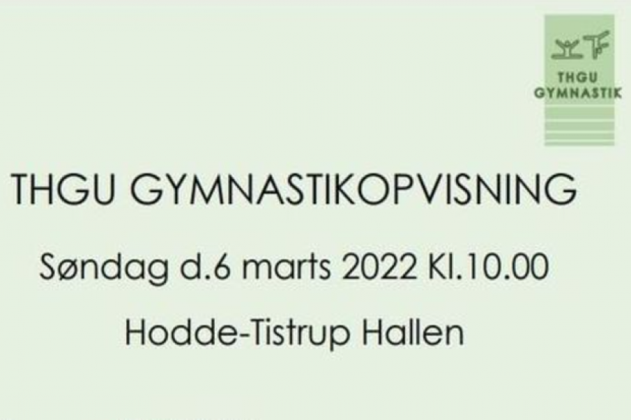 THGU Gymnastikopvisning