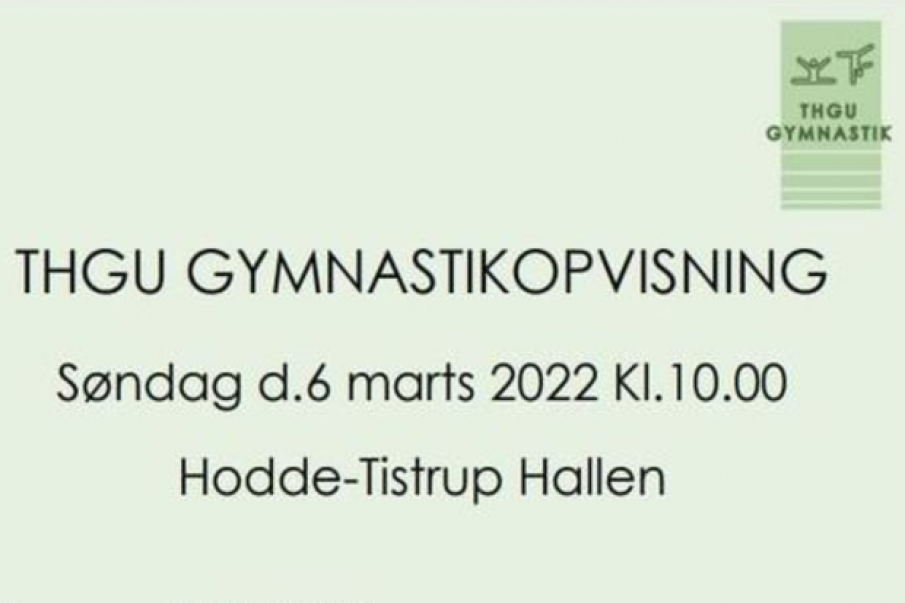 THGU Gymnastikopvisning 