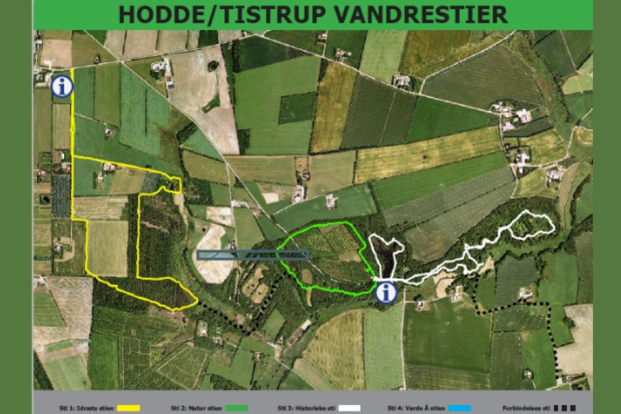 Hodde/Tistrup vandrestier