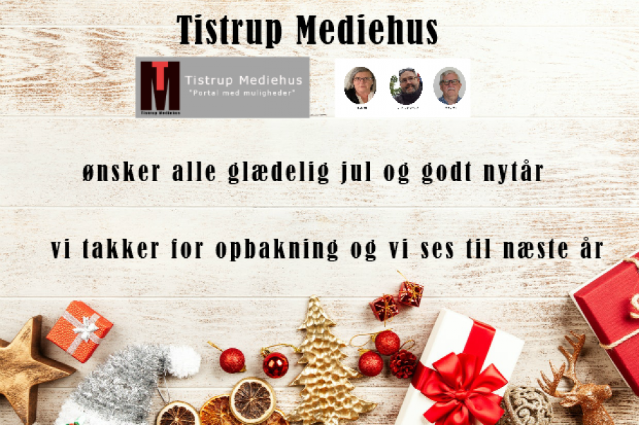 Glædelig jul fra Tistrup Mediehus