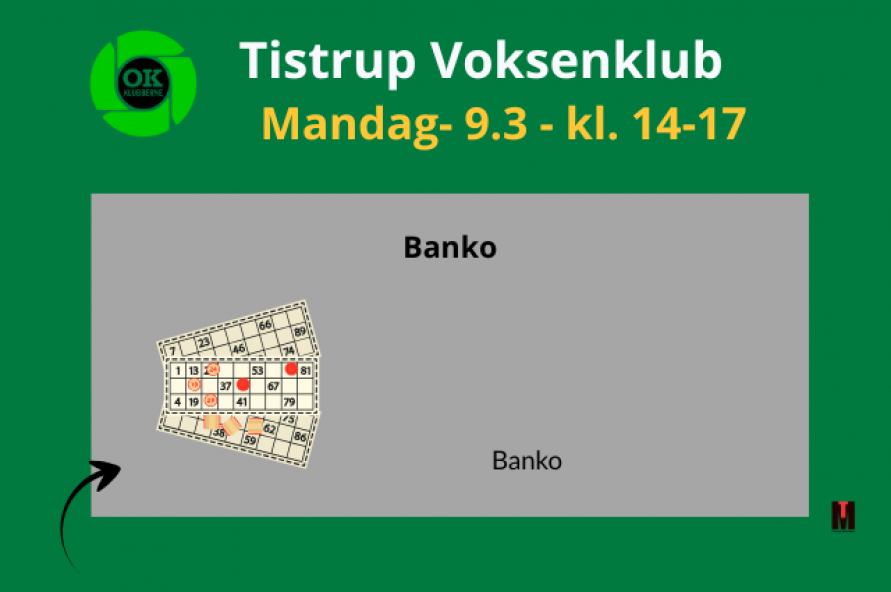 OK klubben Tistrup - banko