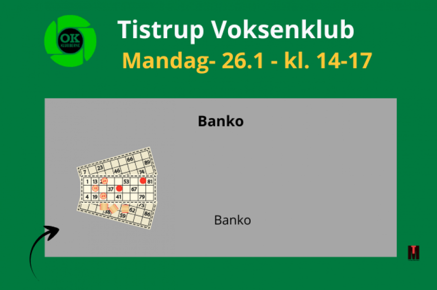 OK klubben Tistrup - banko