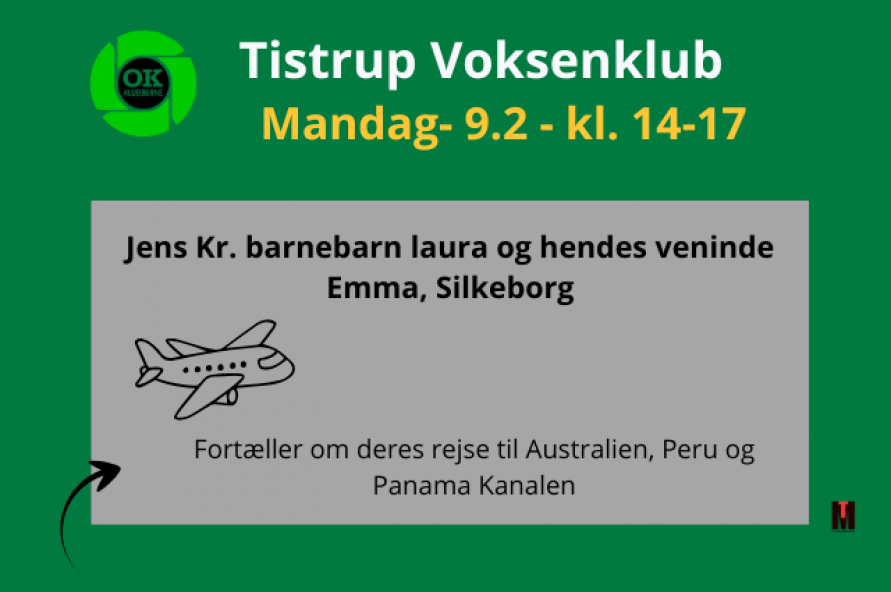 OK klubben Tistrup - Foredrag