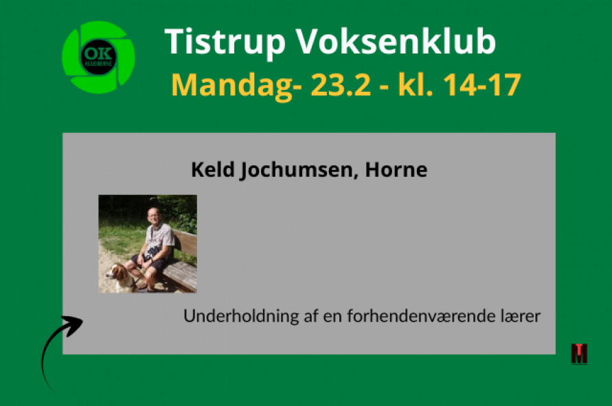 OK klubben Tistrup - Underholdning