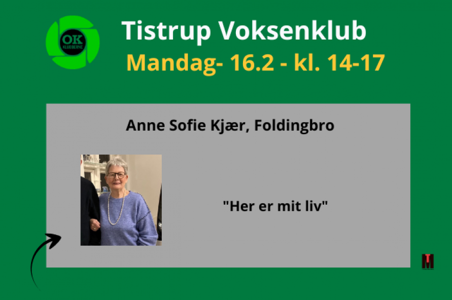 OK klubben Tistrup - Foredrag