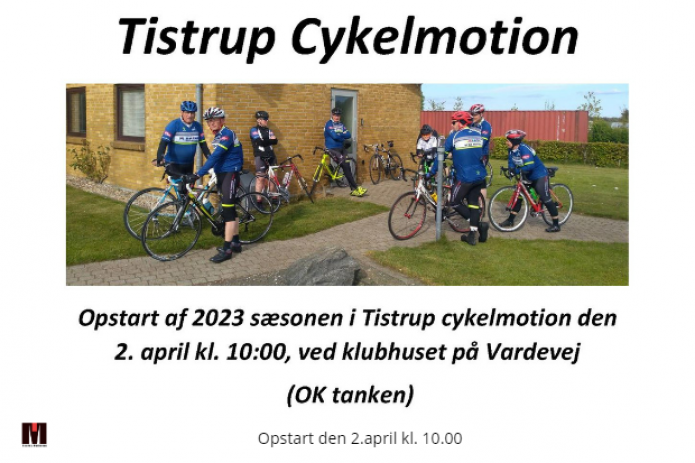 Opstart Tistrup Cykelmotion