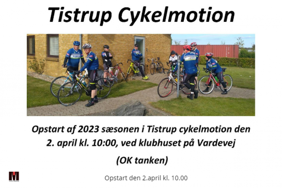 Opstart Tistrup Cykelmotion