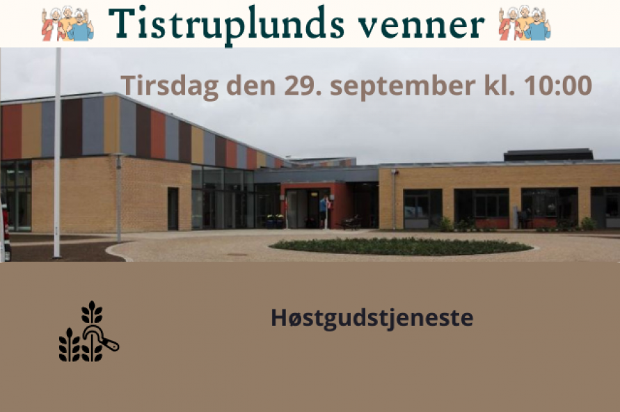 Tistrup Plejecenter - høstgudstjeneste