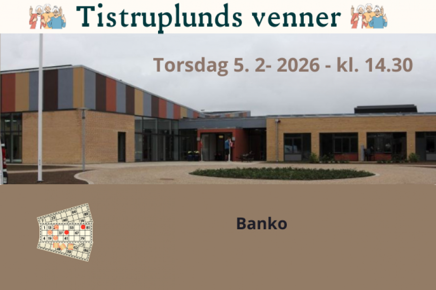 Tistrup Plejecenter - banko