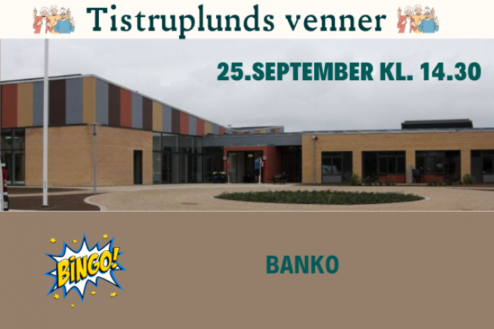 Tistrup Plejehjem -banko