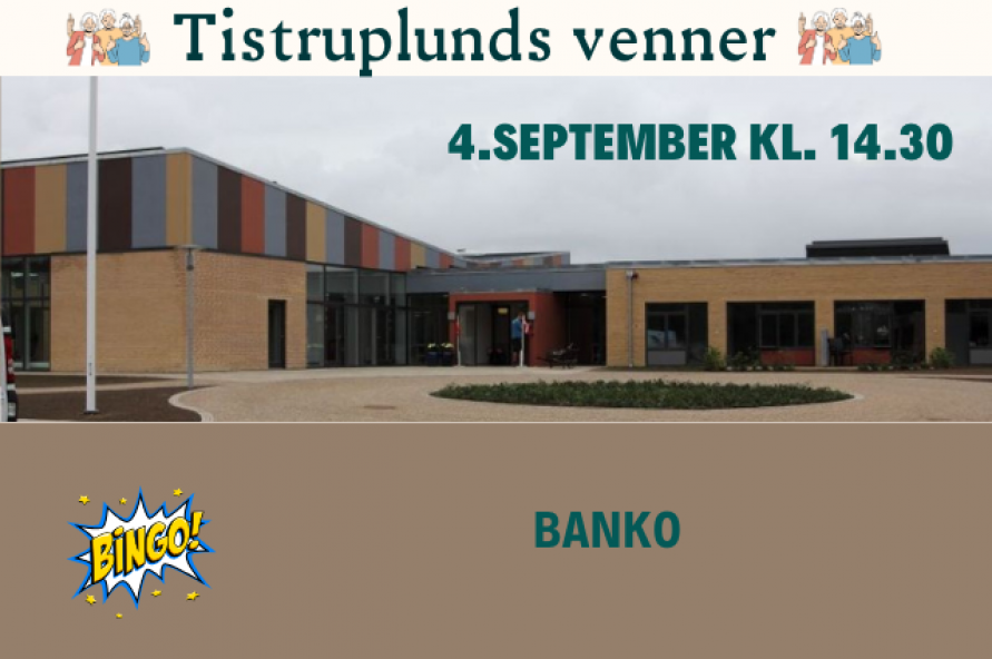 Tistrup Plejehjem -banko